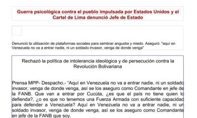 Discorso di Maduro per i 20 anni del governo Bolivariano (Pdf) | Rec News dir. Zaira Bartucca