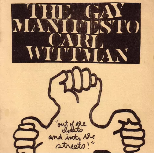 Gay liberation Front – Primo manifesto gay (Pdf) | Rec News dir. Zaira Bartucca