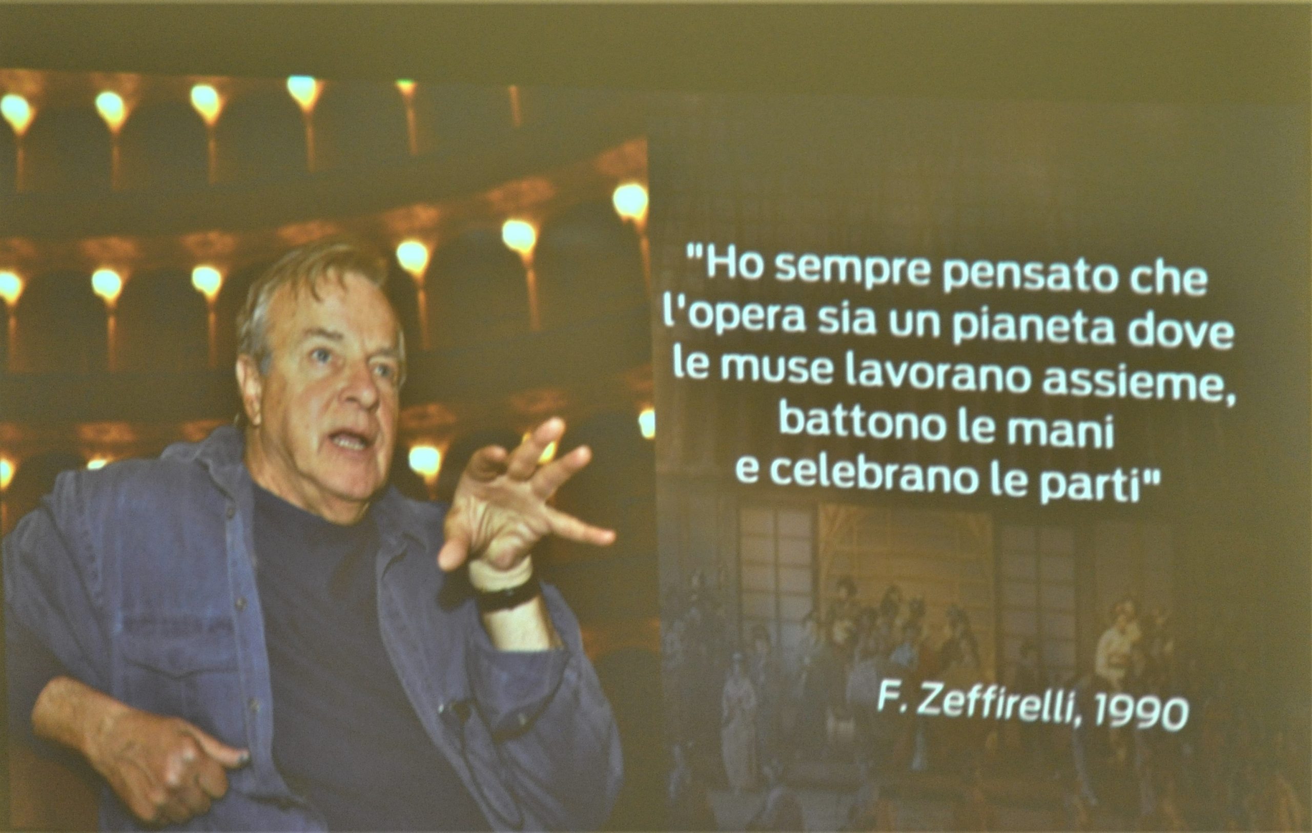 Premio alla carriera al maestro Franco Zeffirelli | Rec News dir. Zaira Bartucca