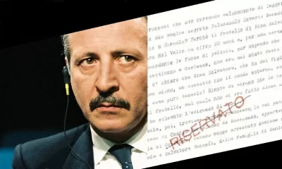 Così parlava Borsellino: "Su Riina si sa tutto questo ma non si vuole indagare" (audio e documento) | Rec News dir. Zaira Bartucca