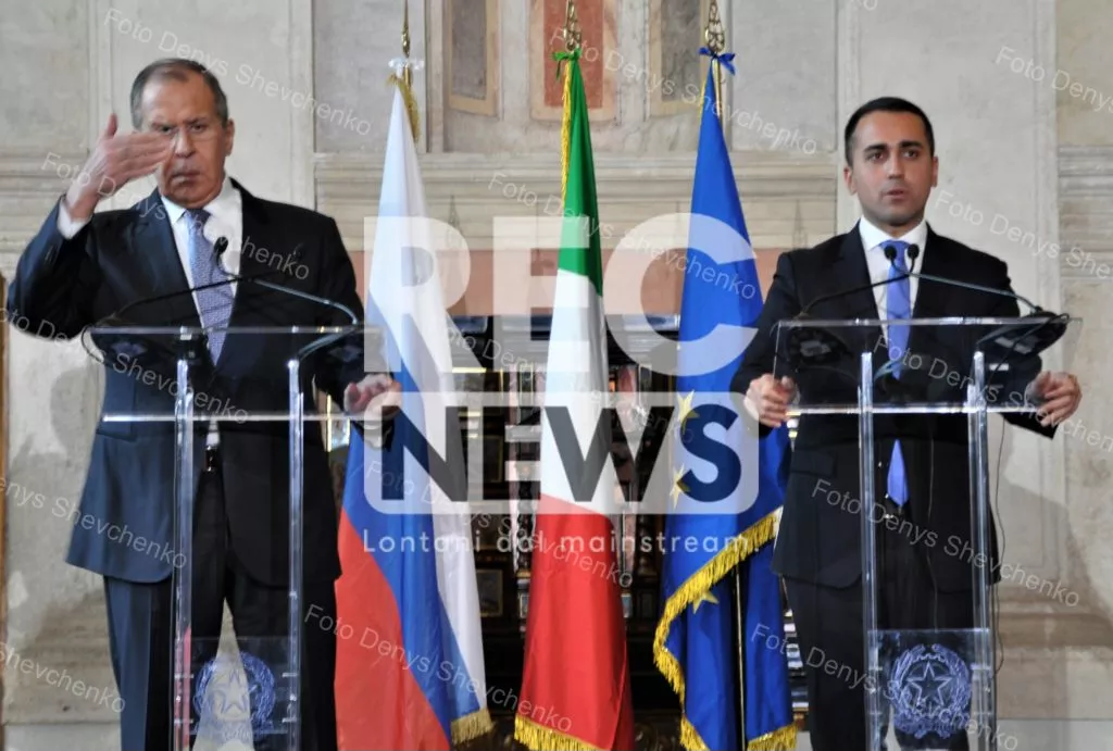 Vertice Di Maio-Lavrov, c'è intesa ma resta il gelo sulle sanzioni | Rec News dir. Zaira Bartucca