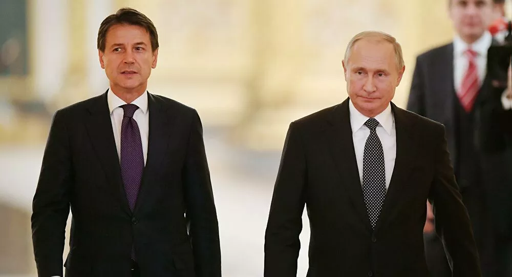 Putin e Conte, telefonata per discutere delle relazioni italo-russe | Rec News dir. Zaira Bartucca
