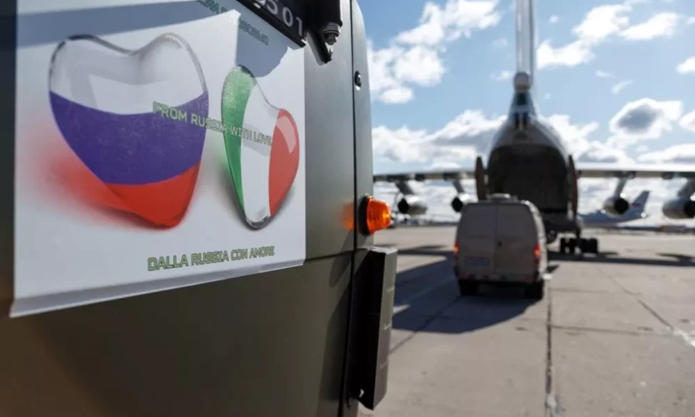 Due parole ai russi che hanno terminato la loro missione in Italia | Rec News dir. Zaira Bartucca