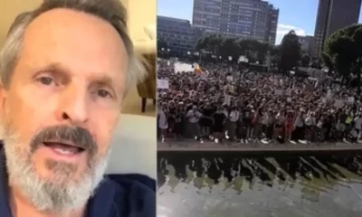 Miguel Bosé estromesso dai social. É la voce delle proteste pacifiche in Spagna | Rec News dir. Zaira Bartucca