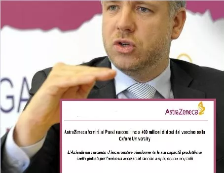 Il mainstream nega, ma AstraZeneca confermò l'accordo con l'Italia per le dosi di vaccino | Rec News dir. Zaira Bartucca