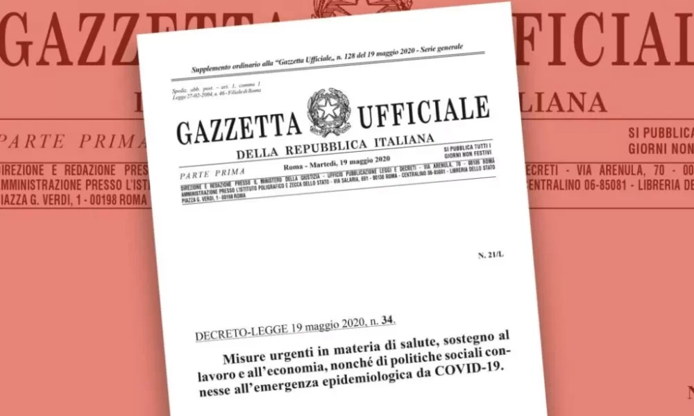 Il Decreto Sostegni bis pubblicato in Gazzetta Ufficiale (testo in Pdf) | Rec News dir. Zaira Bartucca