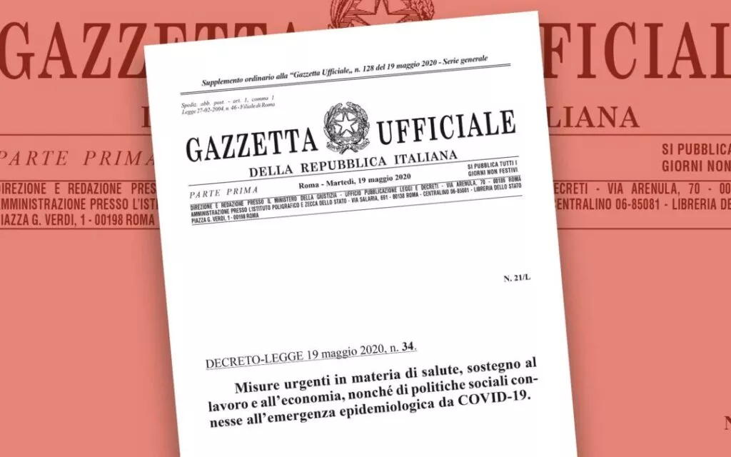 Il Decreto Sostegni bis pubblicato in Gazzetta Ufficiale (testo in Pdf) | Rec News dir. Zaira Bartucca