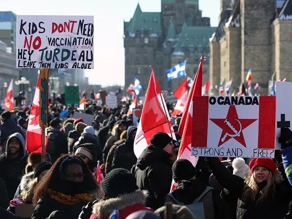 Che fine ha fatto Trudeau dopo la fuga dalle proteste di Ottawa contro il regime sanitario | Rec News dir. Zaira Bartucca