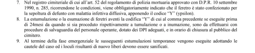 La circolare: "Finché c'è lo stato di emergenza niente autopsie ai casi di Covid-19" | Rec News dir. Zaira Bartucca