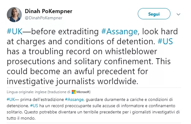 L’ingiusta sorte di Assange. Ora è nel carcere di Belmarsh. Ecco cosa rischia | Rec News dir. Zaira Bartucca