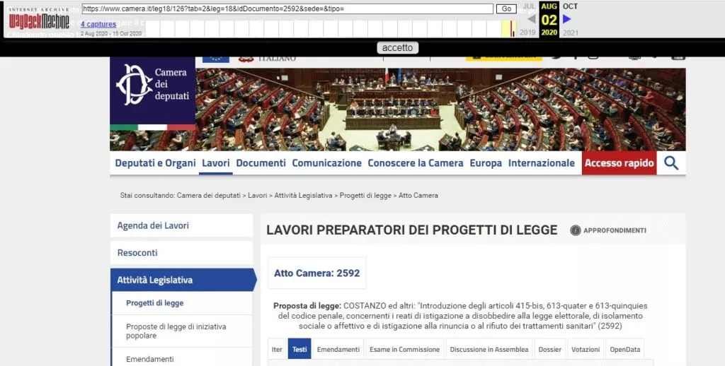 Proposta di legge shock del M5S: introdurre il reato di "istigazione al rifiuto di trattamenti sanitari" | Rec News dir. Zaira Bartucca