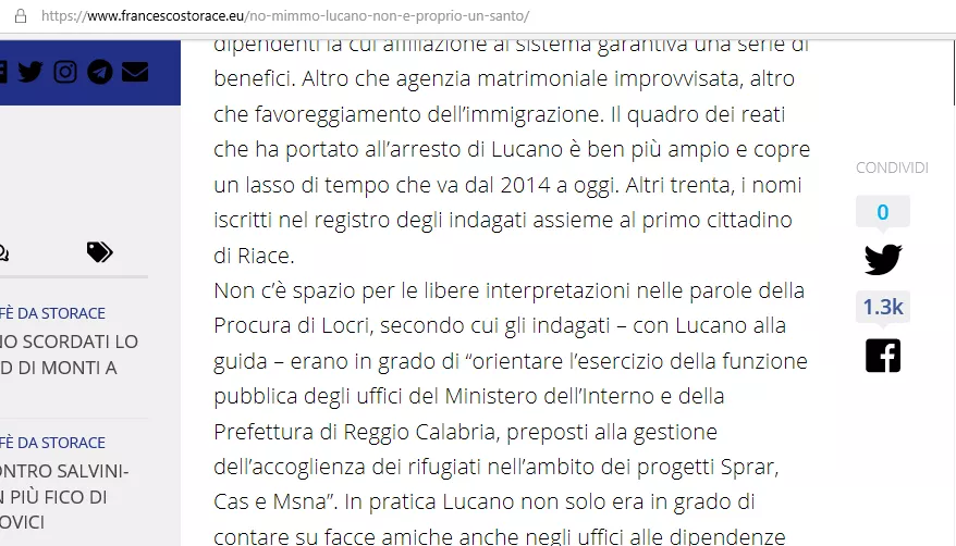 Il vizietto di Francesco Storace e amici | Rec News dir. Zaira Bartucca