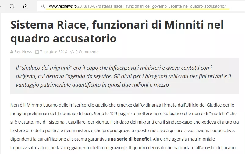 Il vizietto di Francesco Storace e amici | Rec News dir. Zaira Bartucca