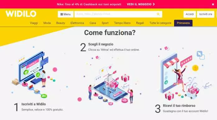 Risparmiare sullo shopping online con il Cashback e con i codici sconto Widilo