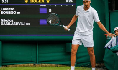 Sonego-Shelton oggi a Wimbledon: orario, precedenti e dove vederla